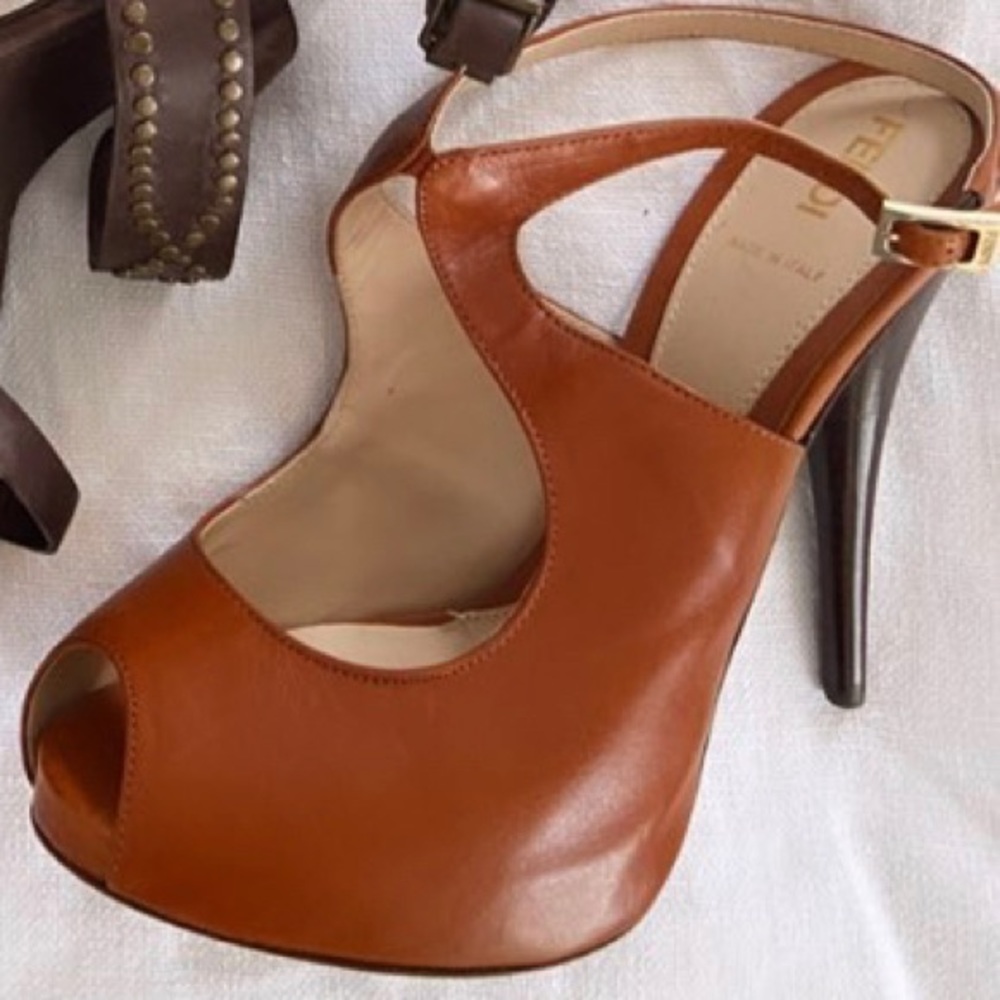 Fendi platform sandals